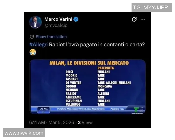 米兰引援目光聚焦欧洲五大联赛，五名添新锋热门选项涌现